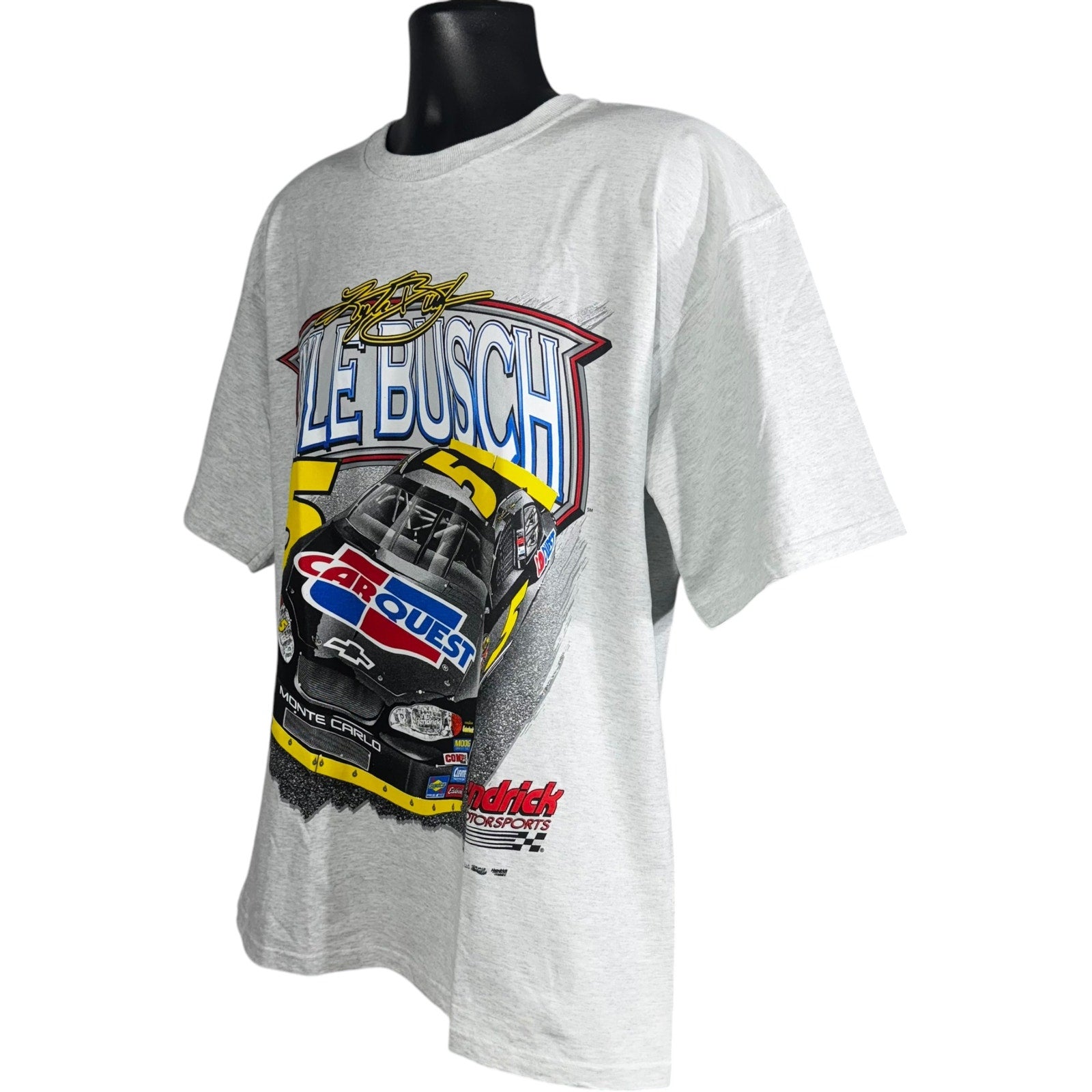 Vintage Kyle Busch #5 CarQuest NASCAR Tee