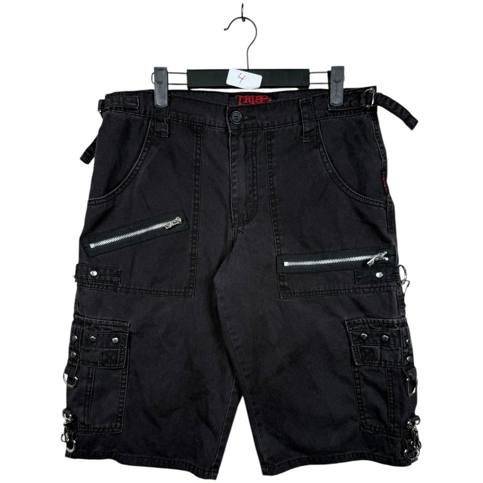 Vintage Tripp NYC Industrial Grunge Cargo Shorts 30