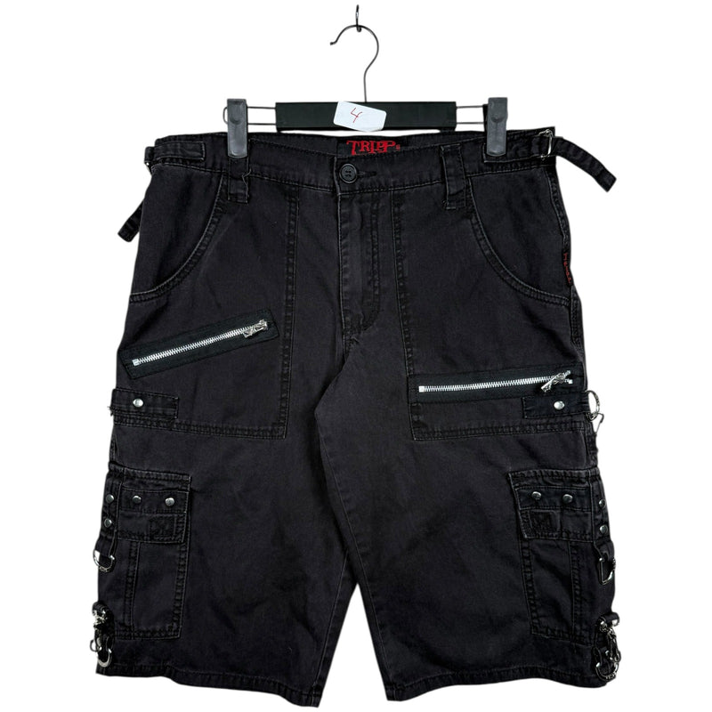Vintage Tripp NYC Industrial Grunge Cargo Shorts 30