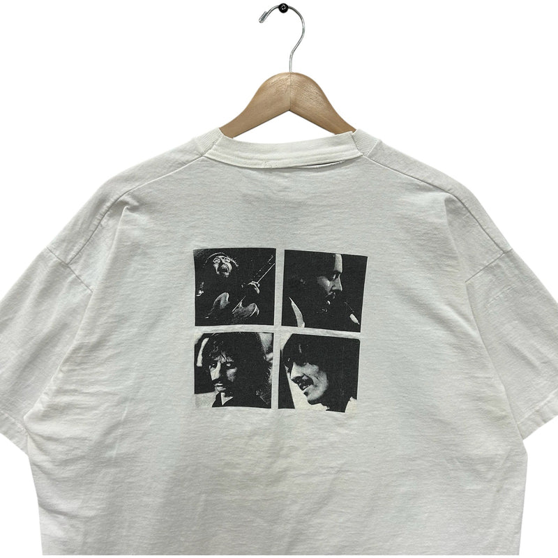 Vintage The Beatles Faces Let It Be Double Sided Band Tee