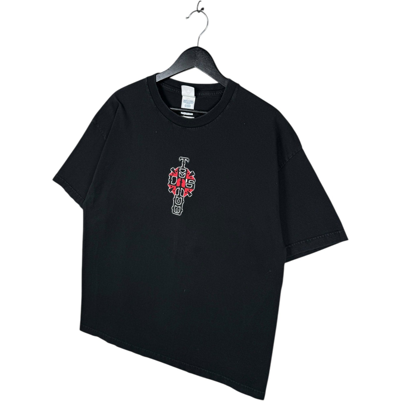 Vintage Laguna Tattoo Skull Wings Flame T-Shirt