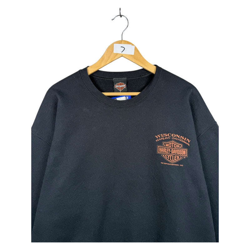 Vintage Harley Davidson Wisconsin Crewneck