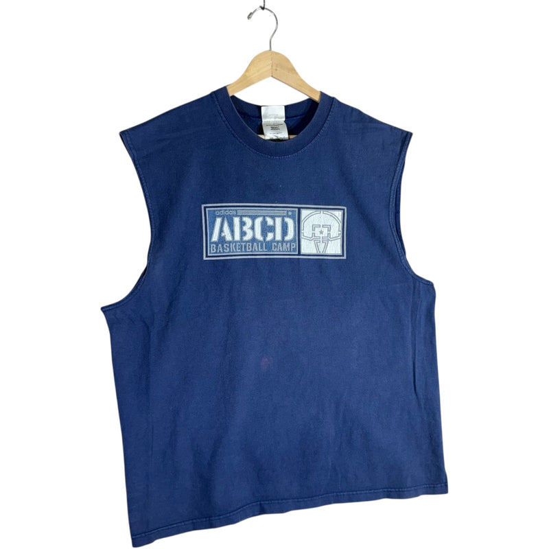 Vintage Adidas ABCD Basketball Camp Tank Top