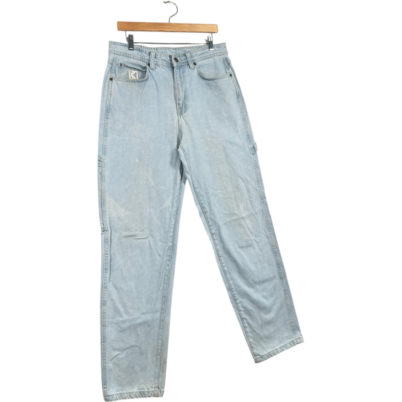 Vintage Kani Embroidered Carpenter Denim 33x32