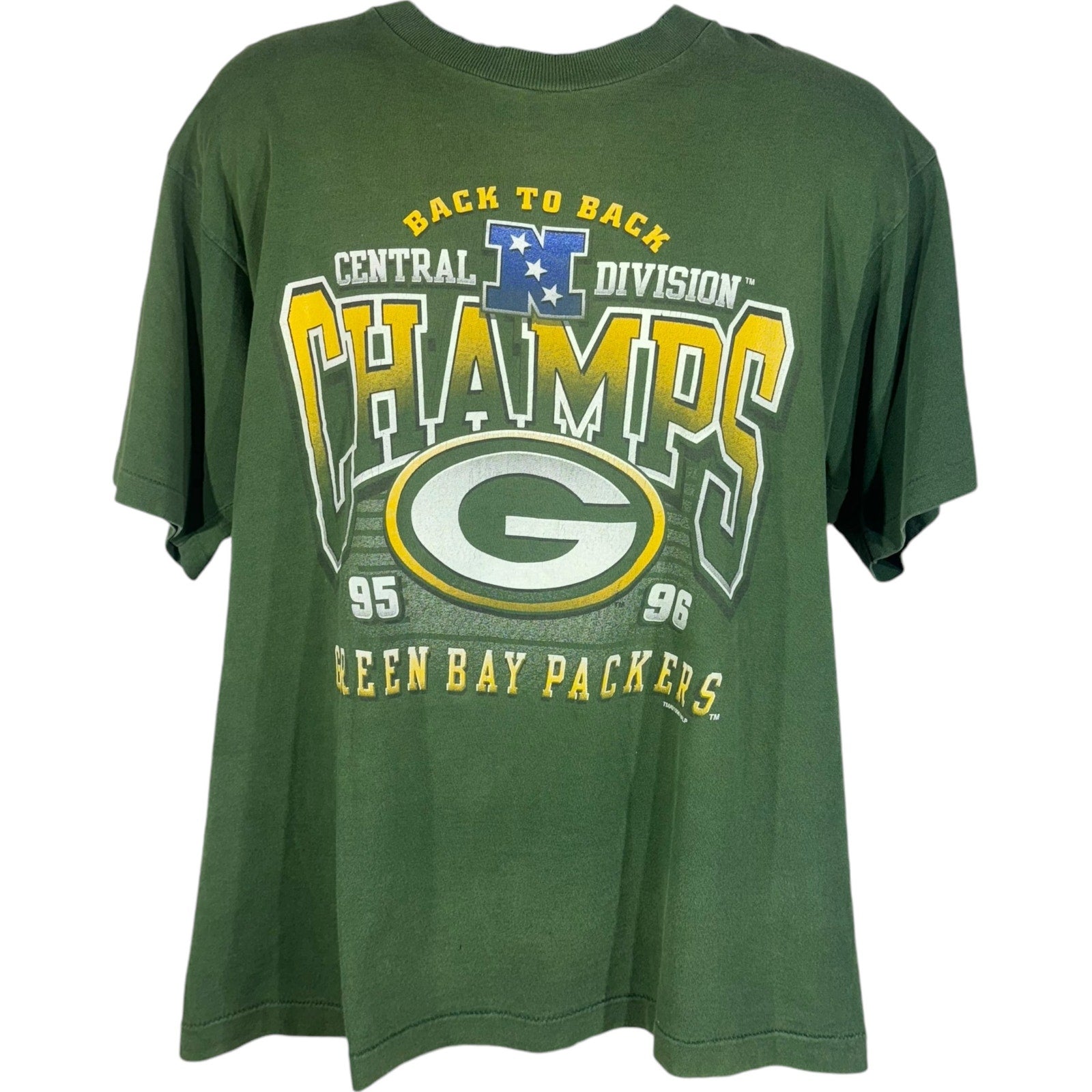 Green Bay Packers NFC Champs Vintage Tee 1996