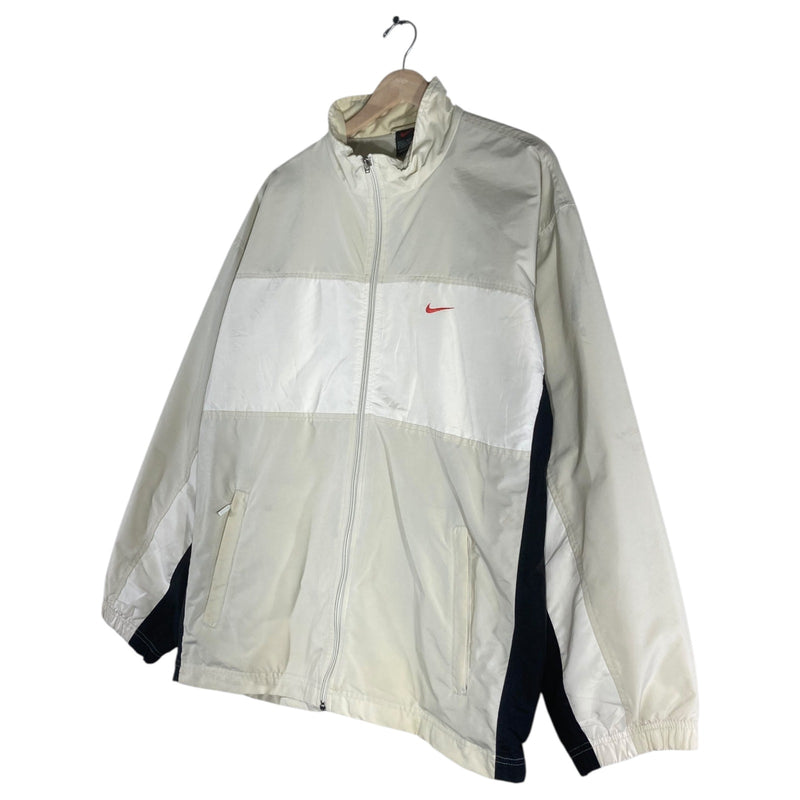 Vintage Nike Swoosh Colorblock Full Zip Windbreaker