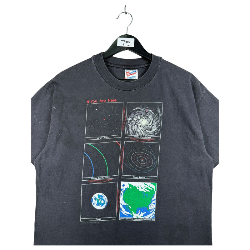 Vintage Great Explorations Museum, Florida You Are Here T-Shirt