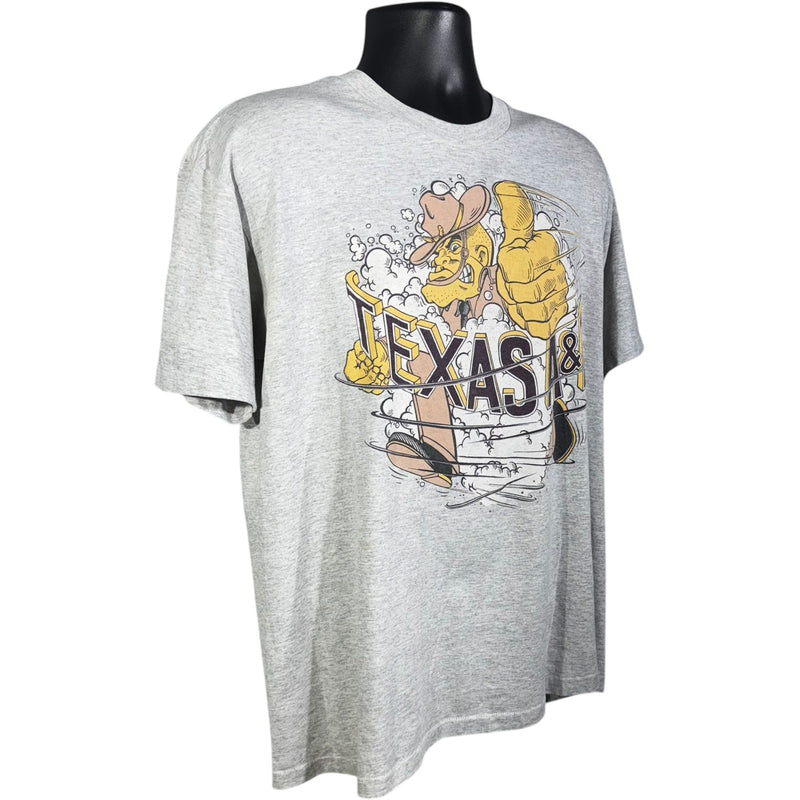 Vintage Texas A&M University Mascot Tee 90s