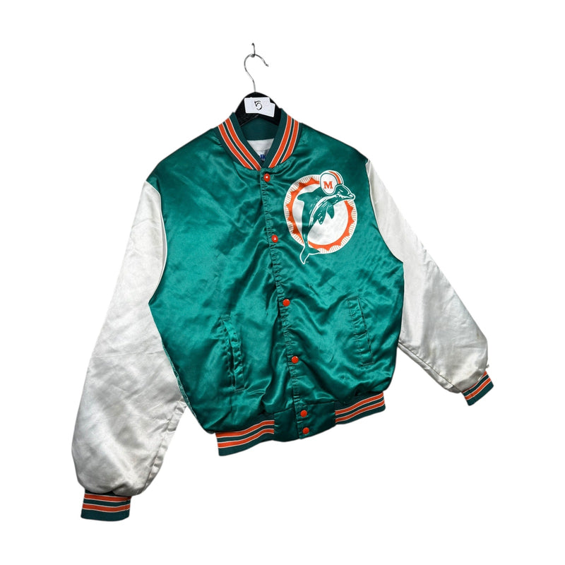 Vintage Miami Dolphins NFL Satin Varsity Jacket