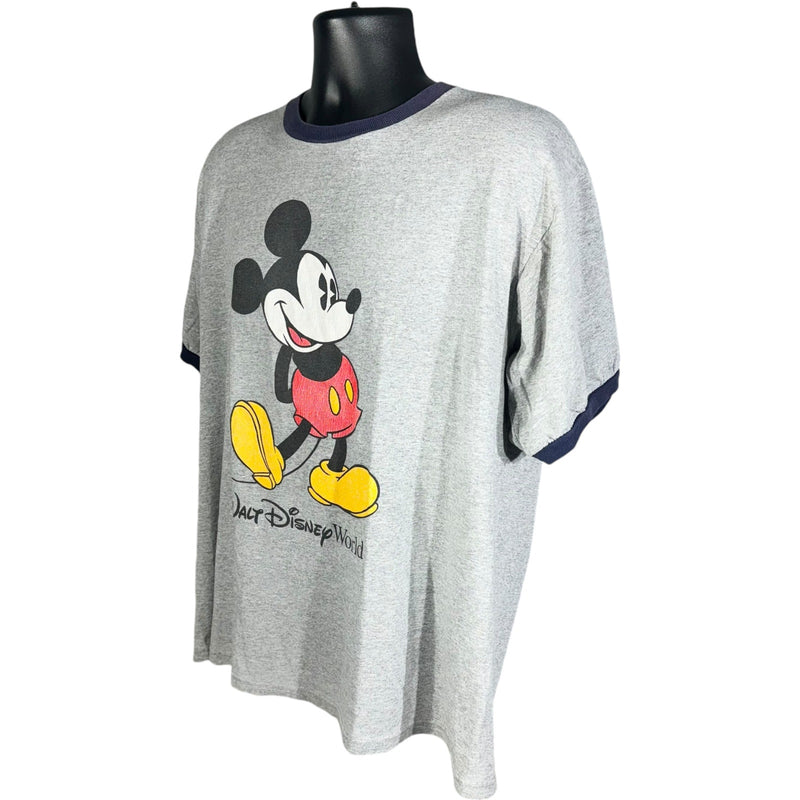 Vintage Walt Disney World Mickey Mouse Ringer Tee