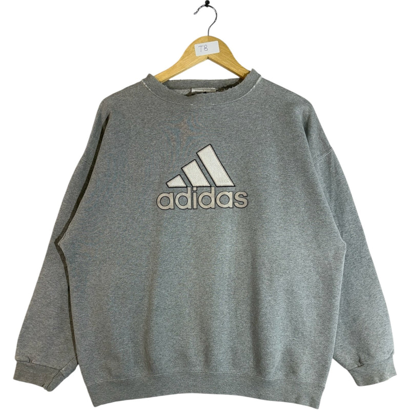 Vintage Adidas Logo Crewneck