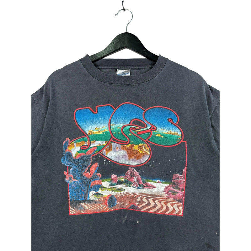 Vintage YES Union World Tour 1991 Rock Band T-Shirt