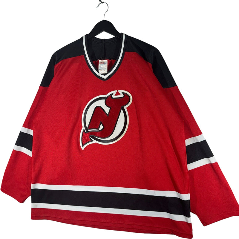 Vintage CCM NHL New Jersey Devils Home Jersey