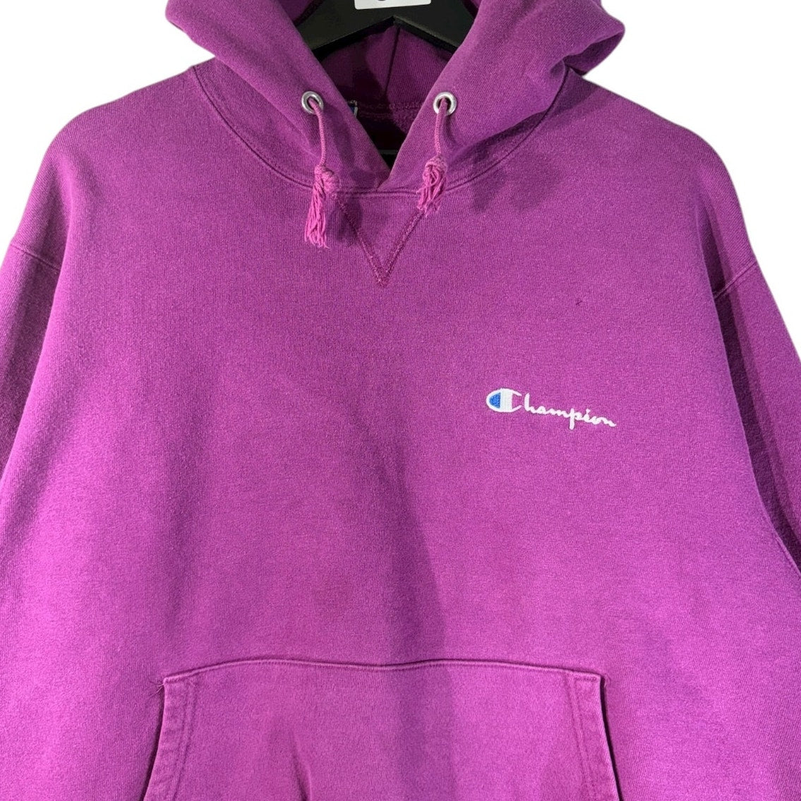Vintage Champion Chest Logo Hoodie
