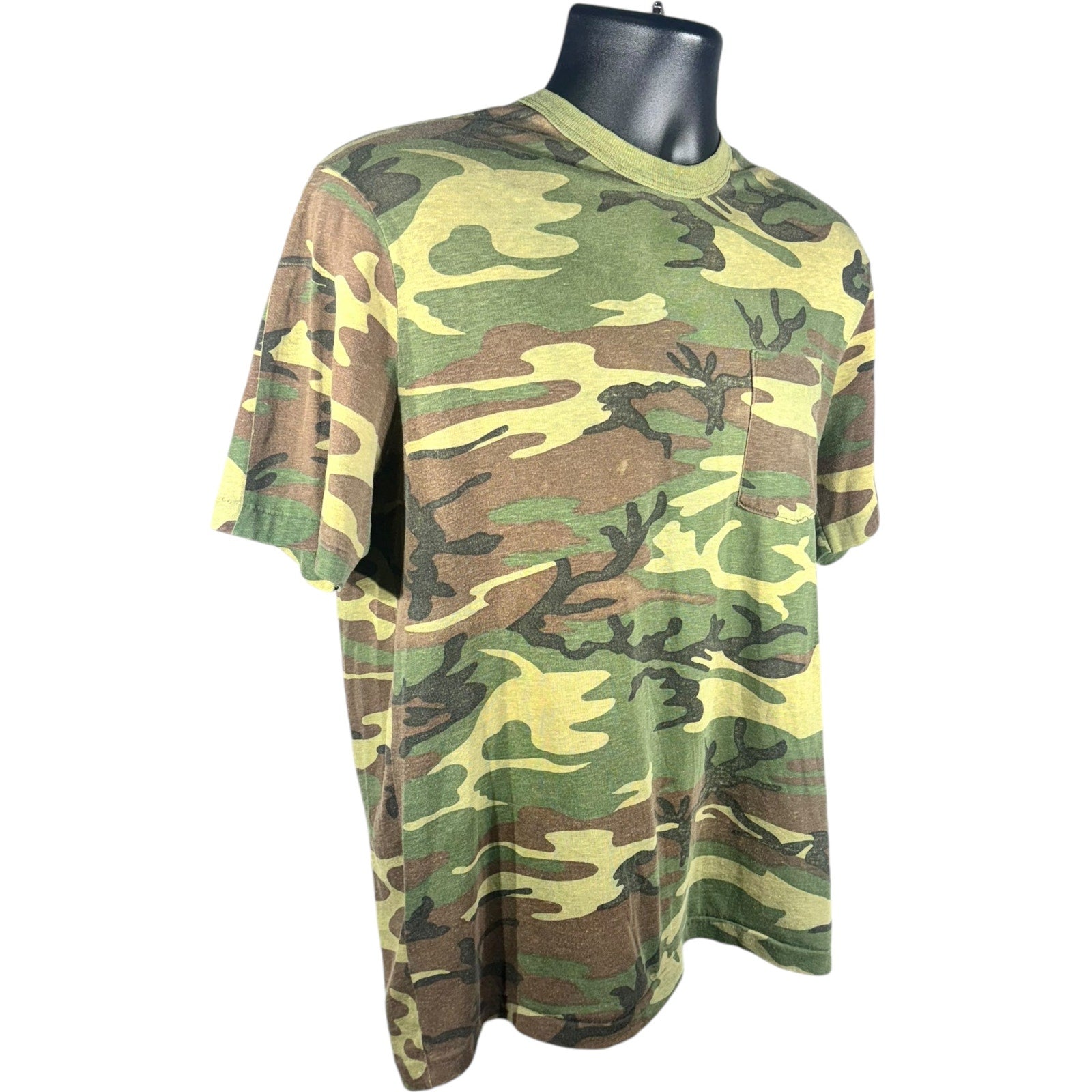 Vintage Camouflage Pocket Tee