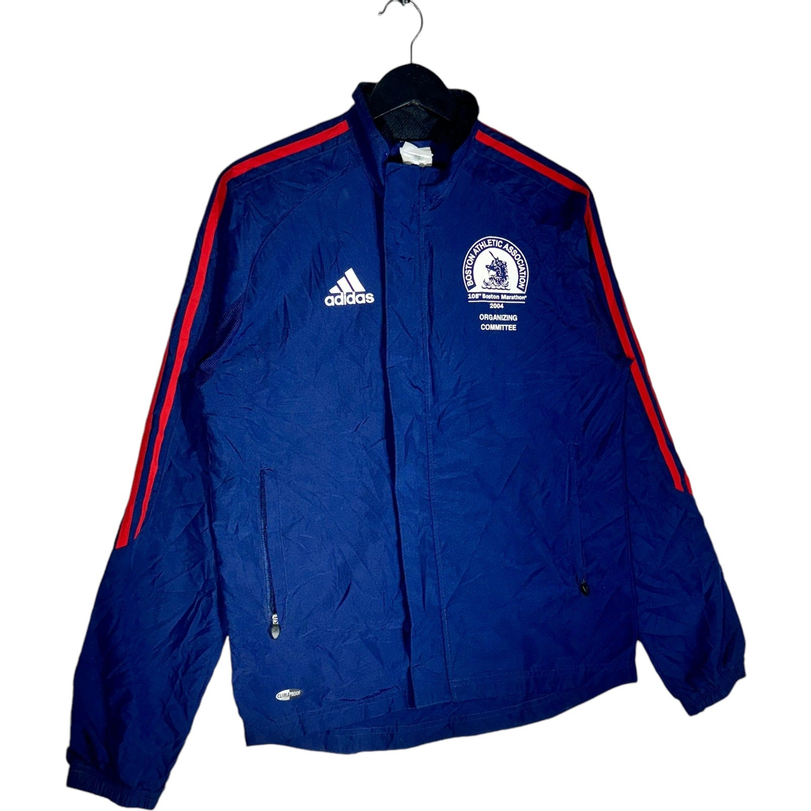 Vintage Adidas Boston Marathon Committee Light Jacket 2004