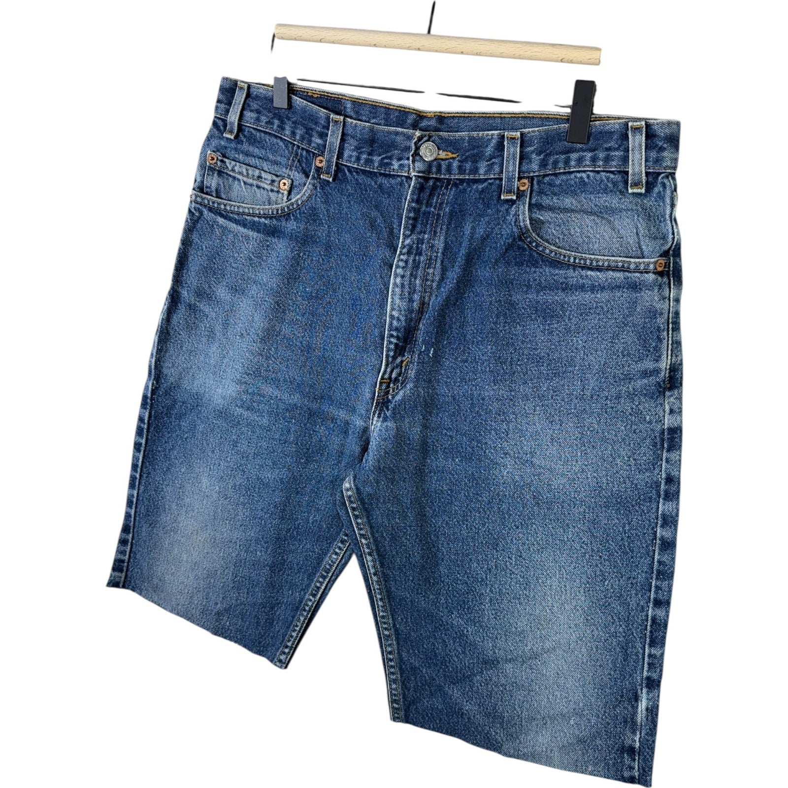 Vintage Levi's 505 Straight Denim Shorts 36