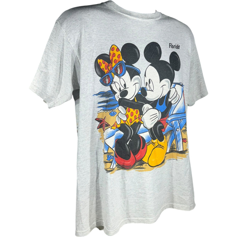 Vintage Disney Mickey And Minnie Mouse Tee