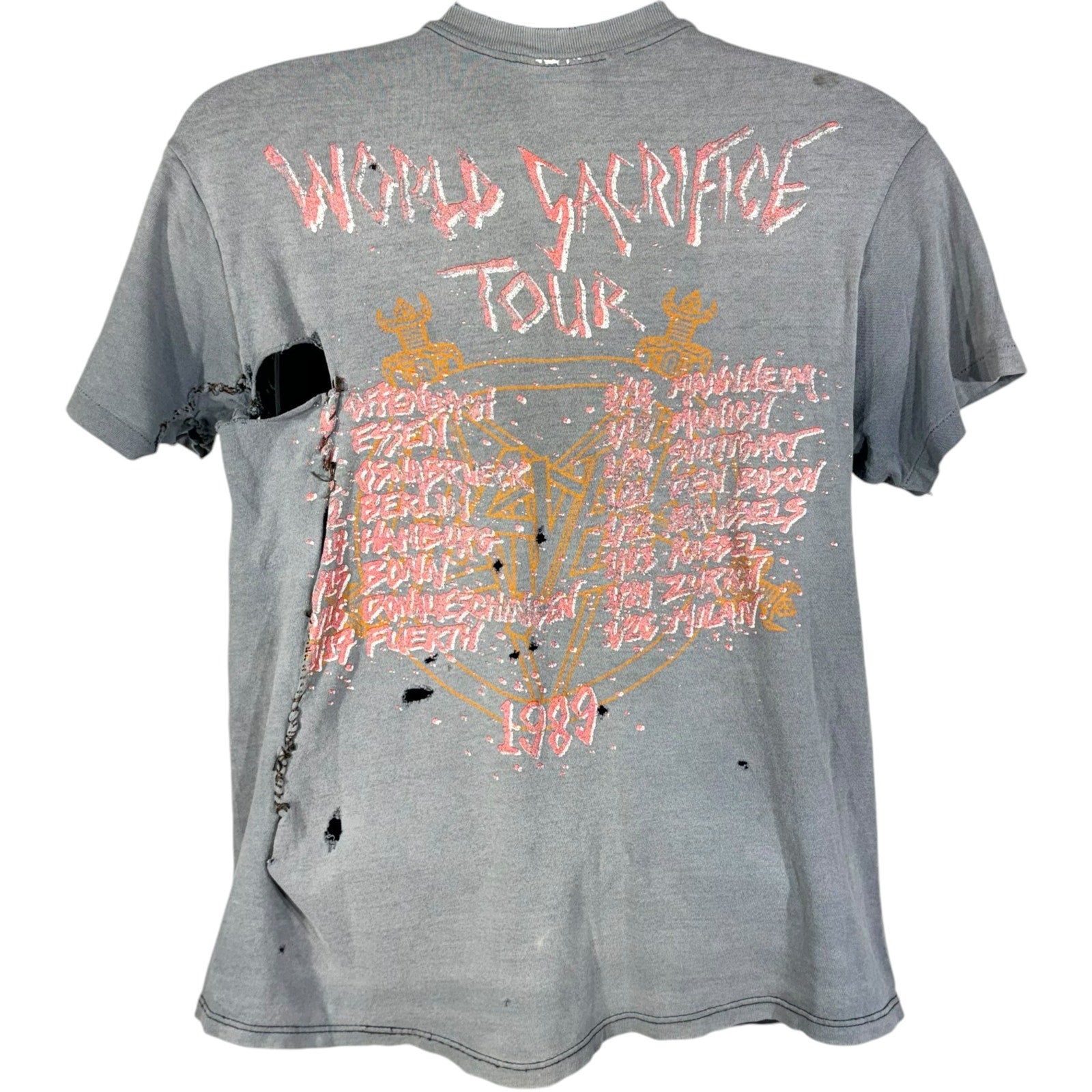 Vintage Slayer "Slaytanic Wehrmacht" World Tour Tee