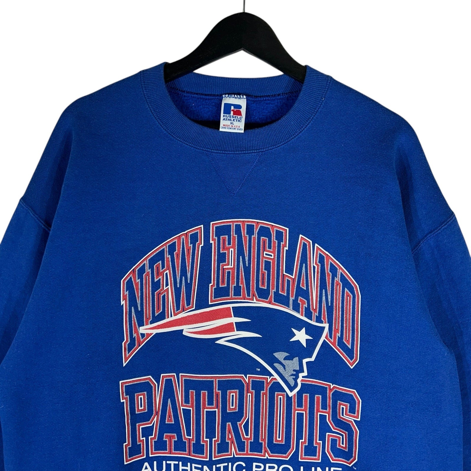 Vintage Russell Athletic New England Patriots Logo Crewneck