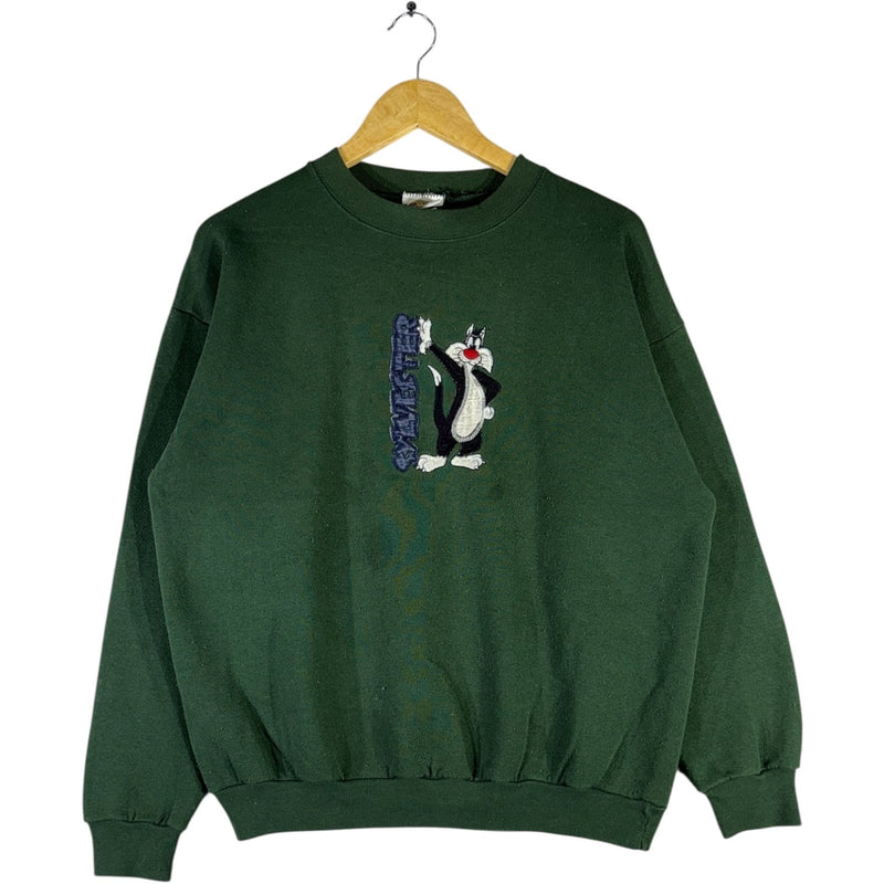 Vintage Looney Tunes Sylvester Embroidered Sweatshirt Crewneck
