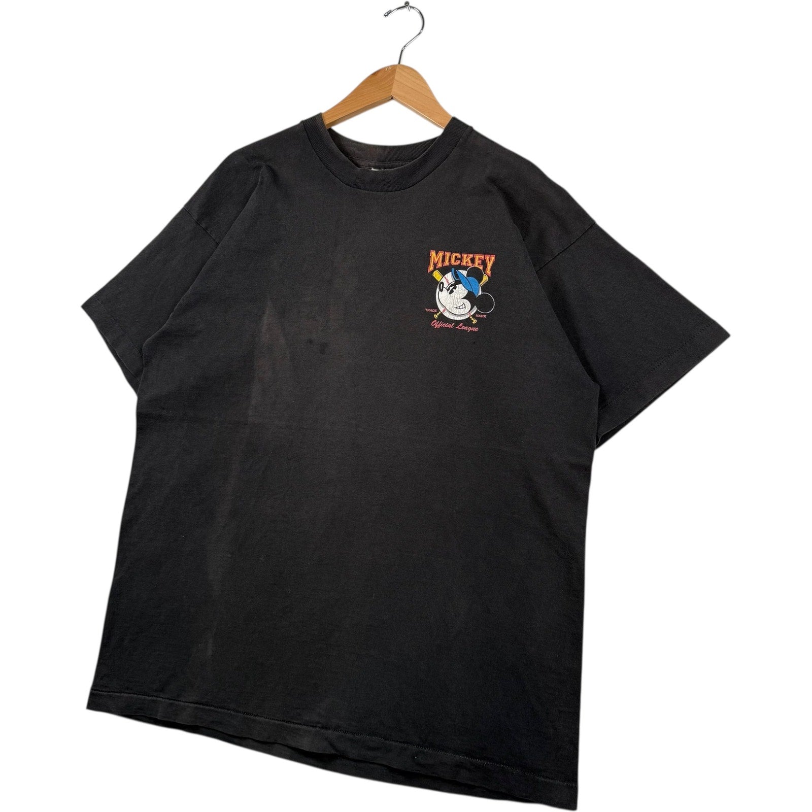 Vintage Mickey Mouse Official League Baseball Tee