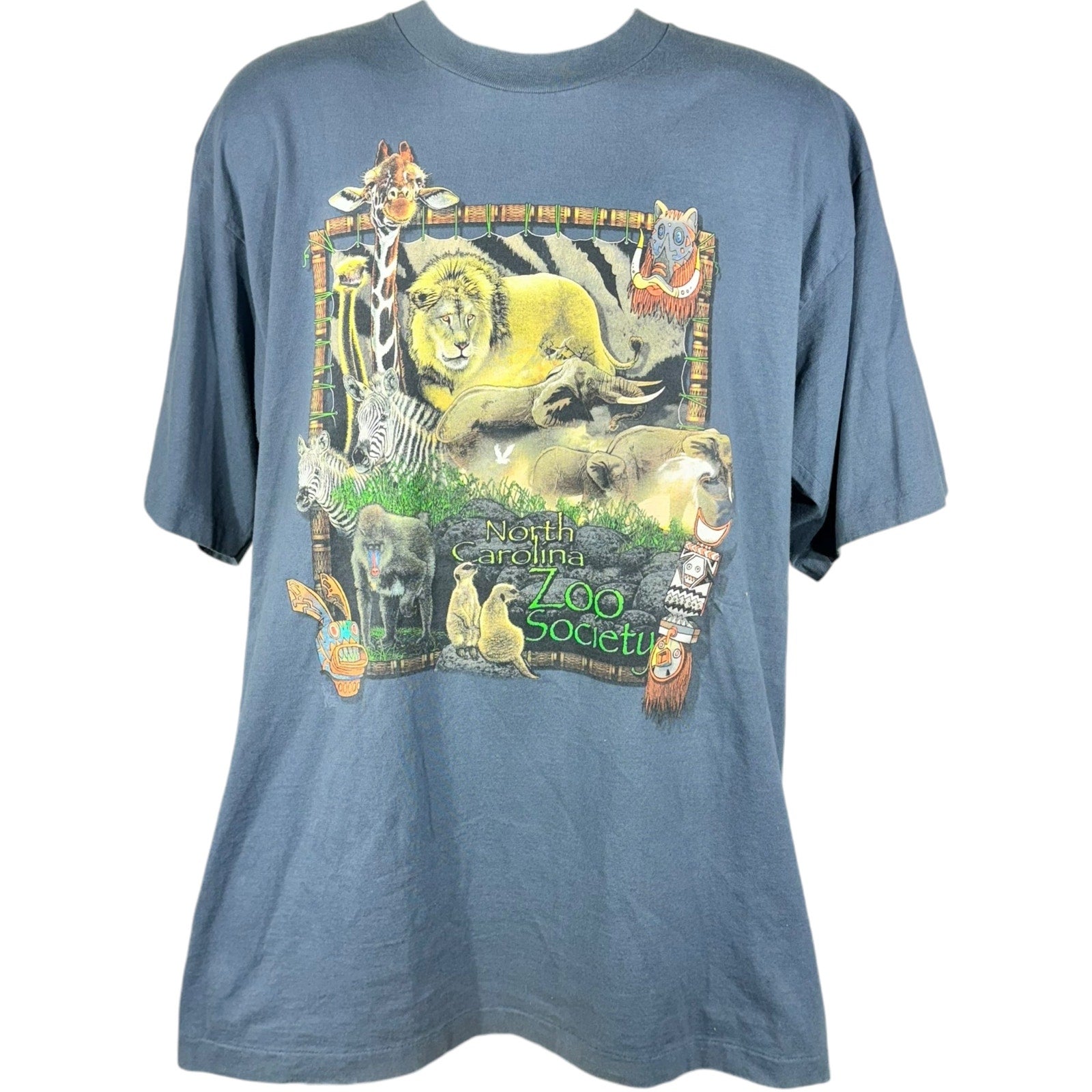 Vintage North Carolina Zoo Society Tee