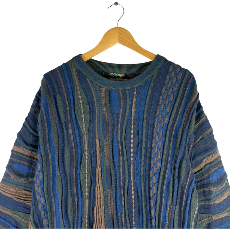 Vintage Coogi Wool 3D Knit Sweater