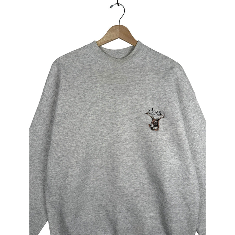 Vintage Deer Pullover Crewneck