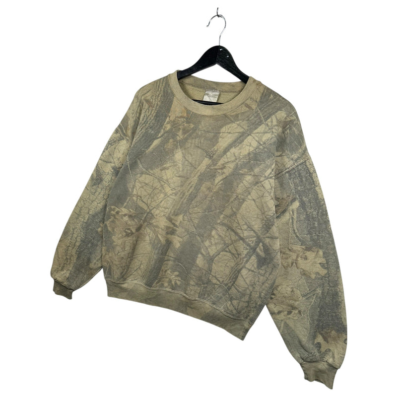 Vintage Over All Camo Crewneck