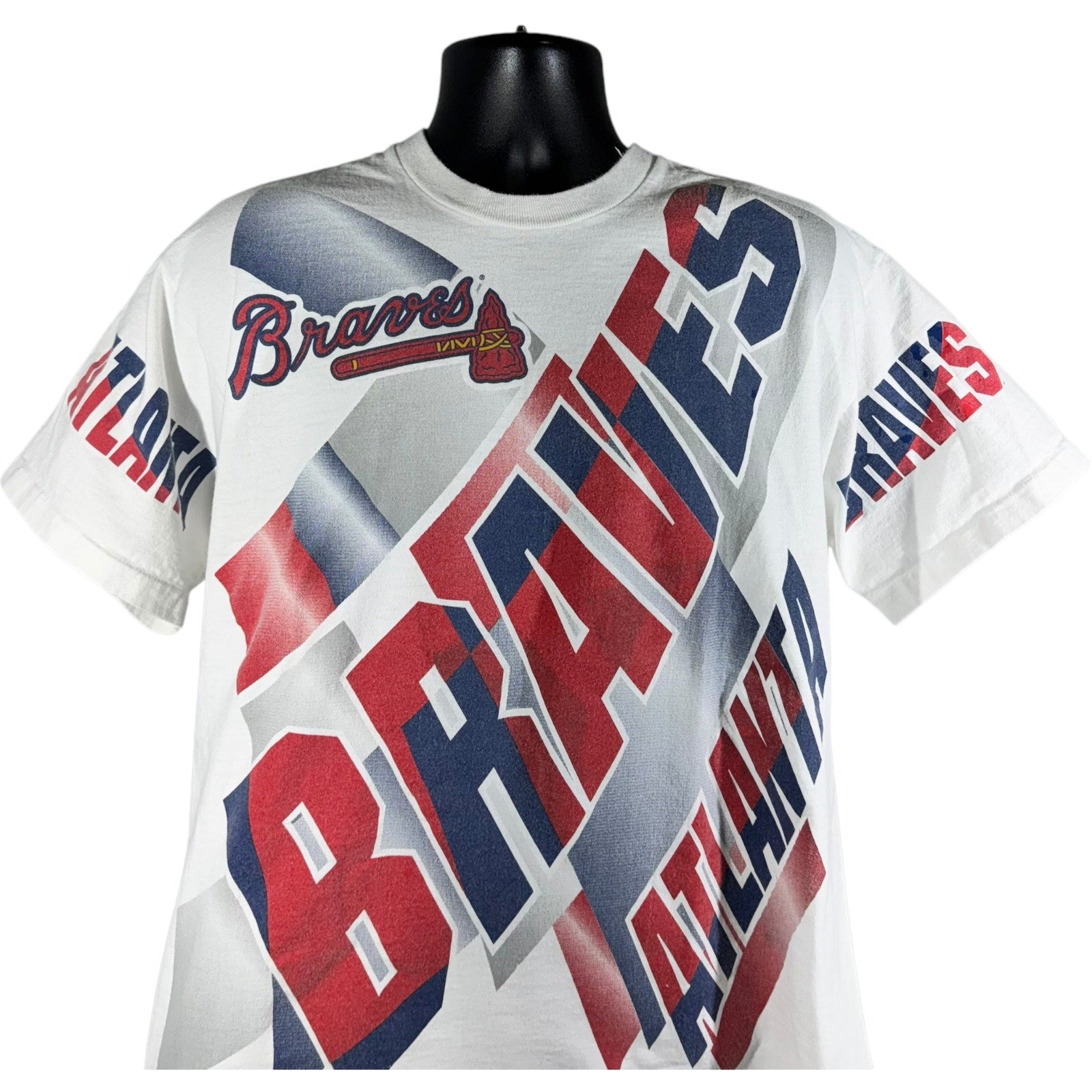 Vintage Salem Sportswear Atlanta Braves AOP MLB Tee