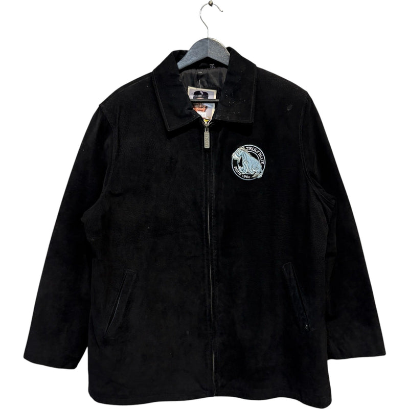 Vintage Disney Store Eeyore Suede Jacket