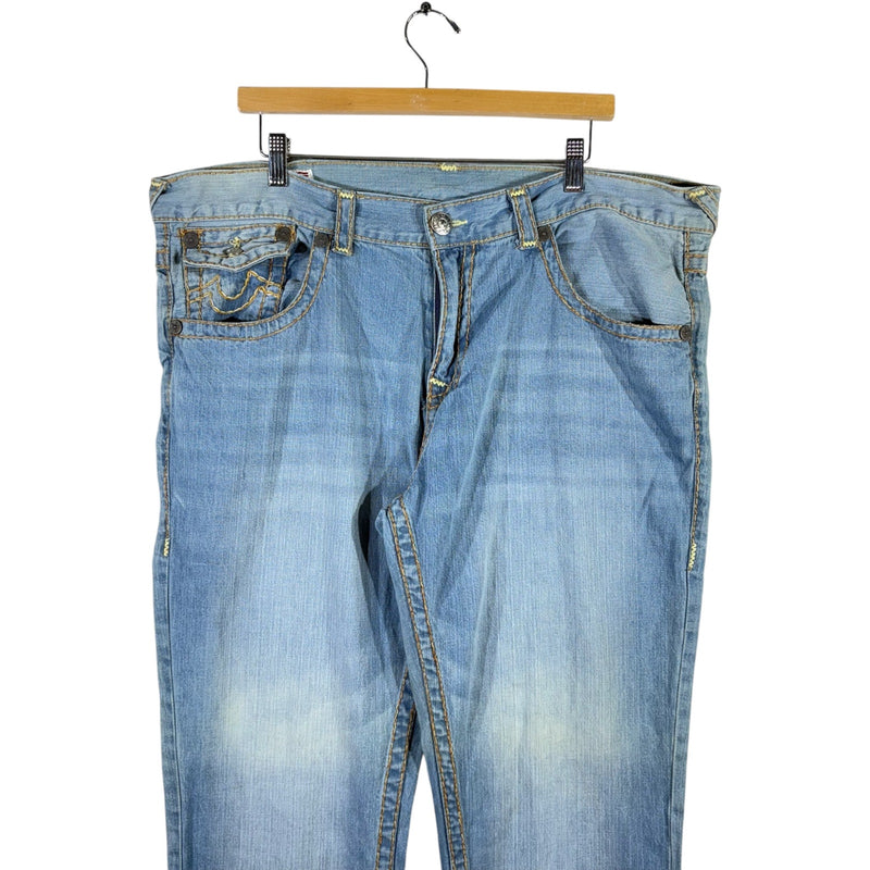 Vintage True Religion Straight Leg Denim Jeans 41x32