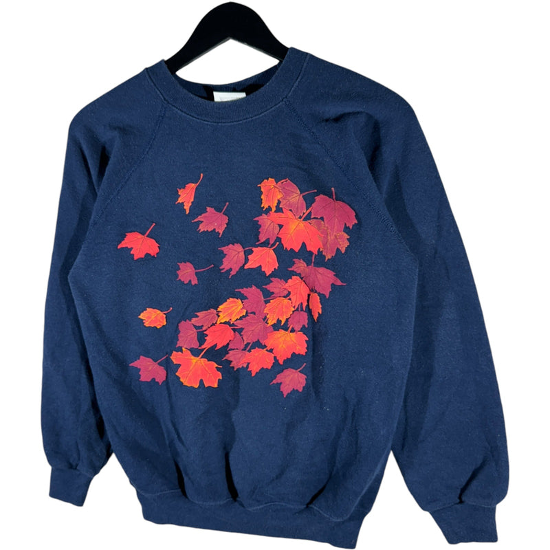 Vintage Autumn Leaves Crewneck