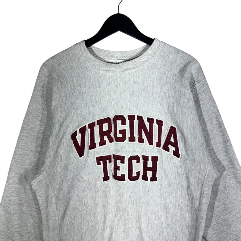 Vintage Champion Virginia Tech Large Spellout Crewneck