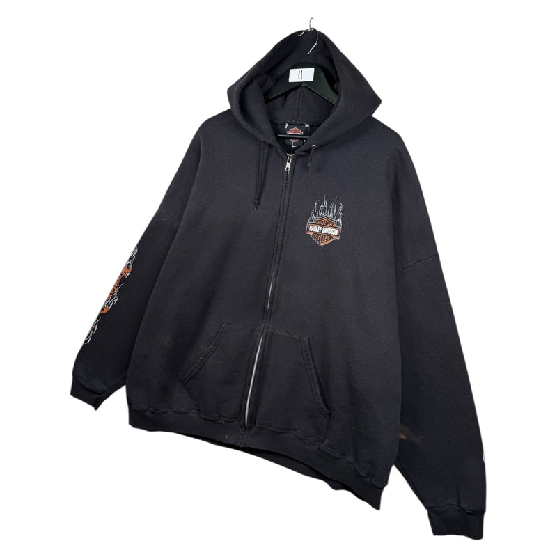 Vintage Harley Davidson Full Zip Hoodie
