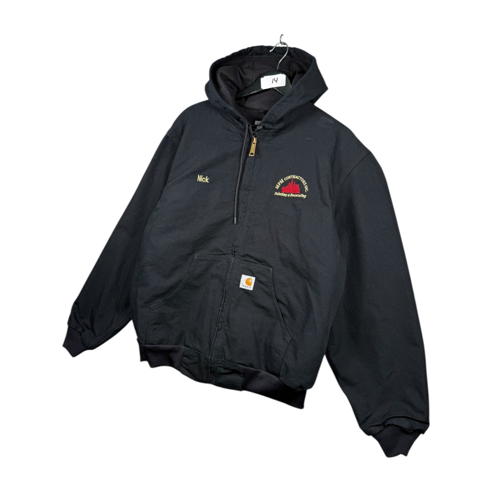 Vintage Carhartt MPM Contractor Full Zip Hoodie