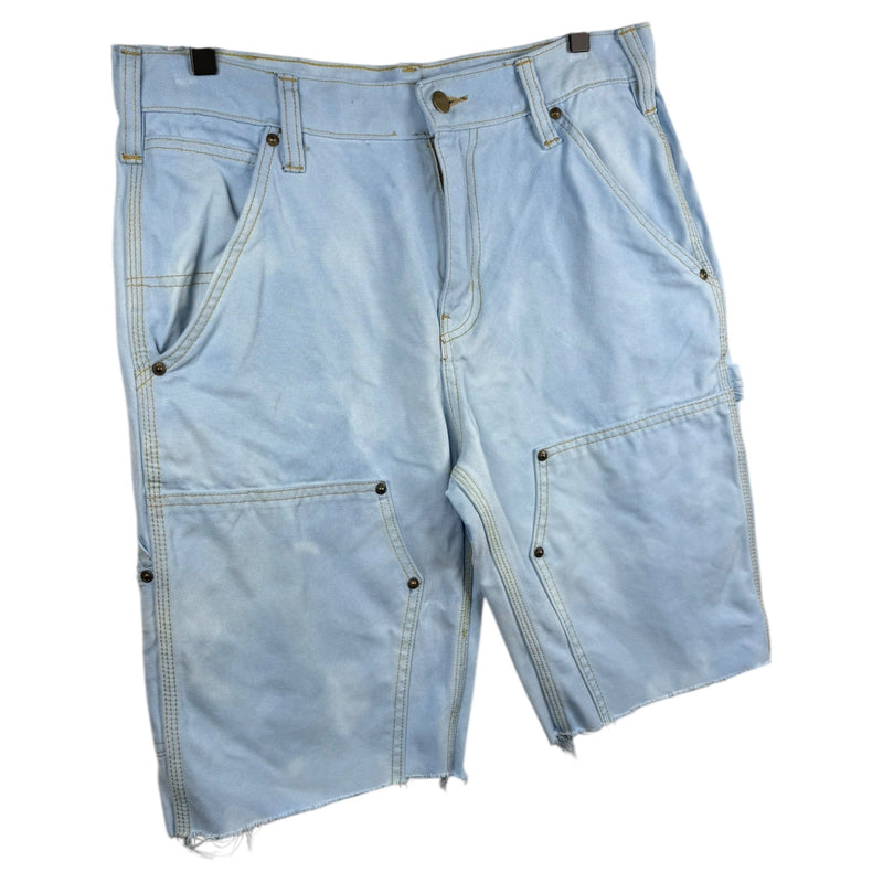 Vintage Carhartt Utility Cargo Denim Shorts 34