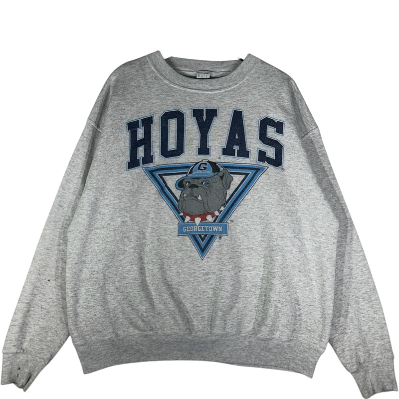 Vintage Georgetown University "Hoyas" Bulldog Crewneck