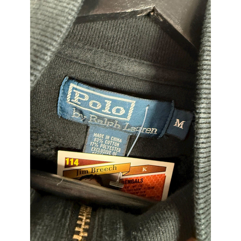 Vintage Polo Ralph Lauren Black Watch 1/4 Zip Sweatshirt