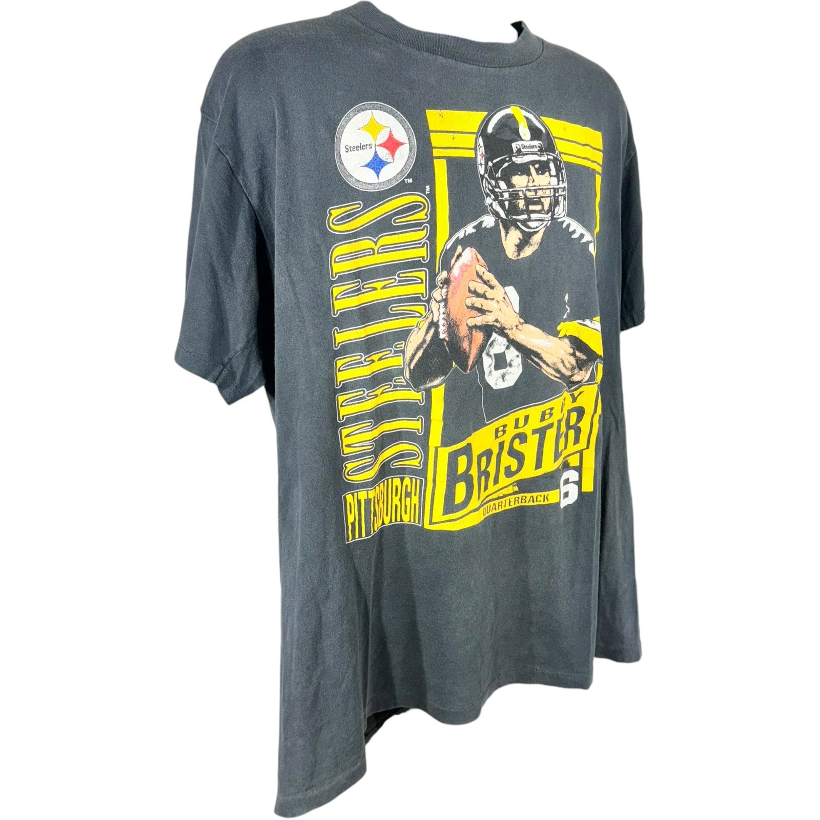 Vintage Nutmeg Pittsburgh Steelers Bubby Brister Tee