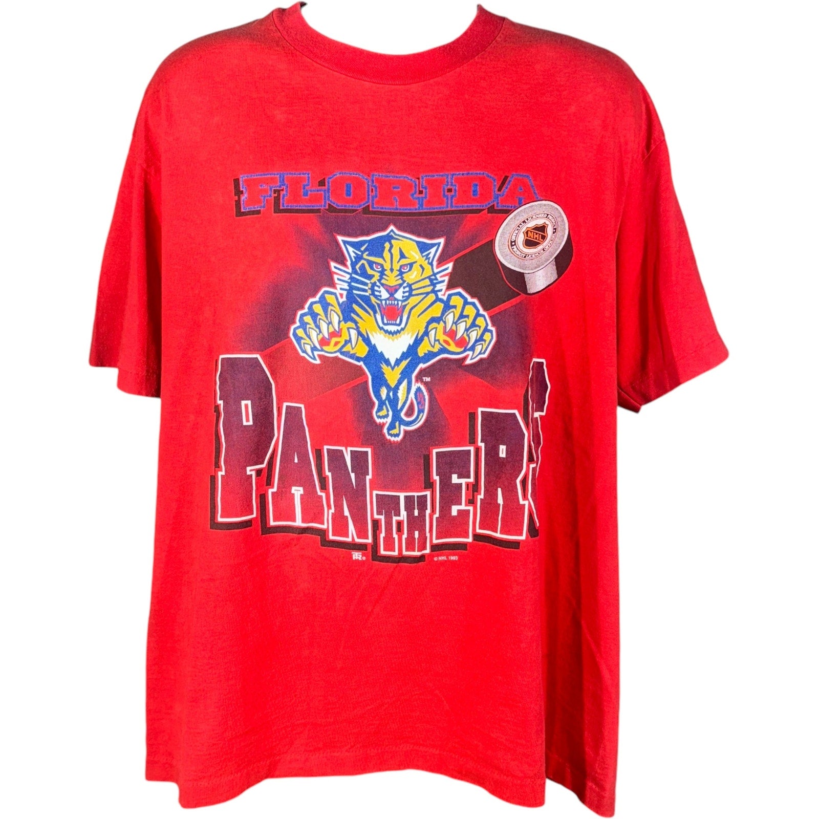 Vintage Florida Panthers Logo Tee 1993