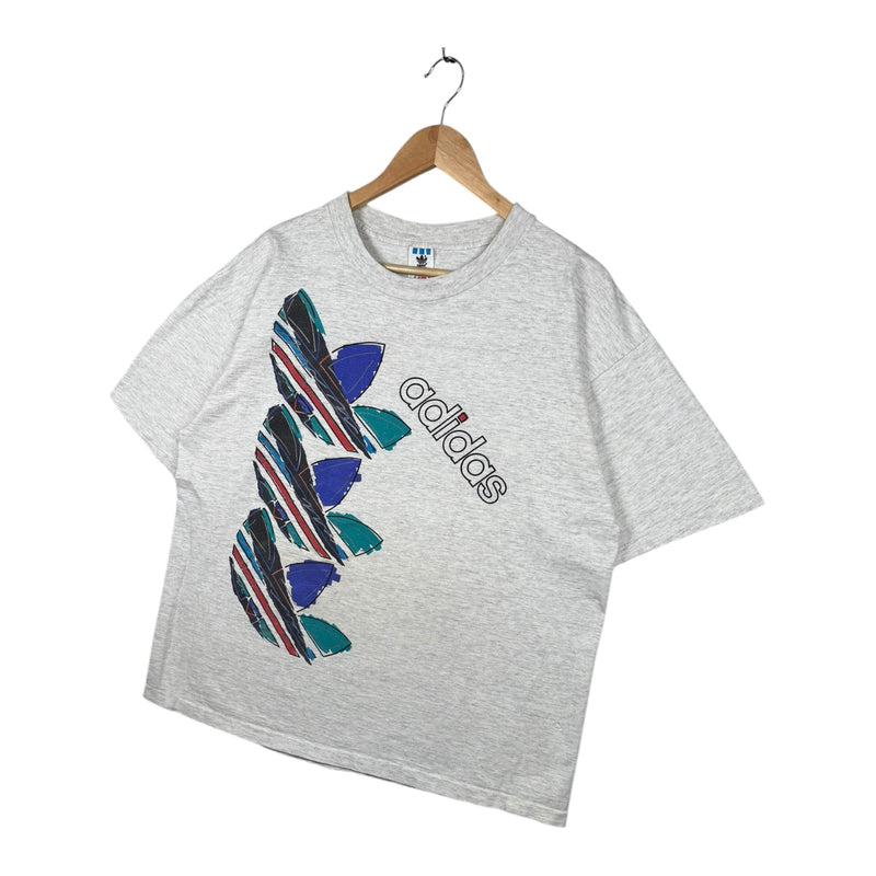 Vintage Adidas Trefoil Stacked T-Shirt