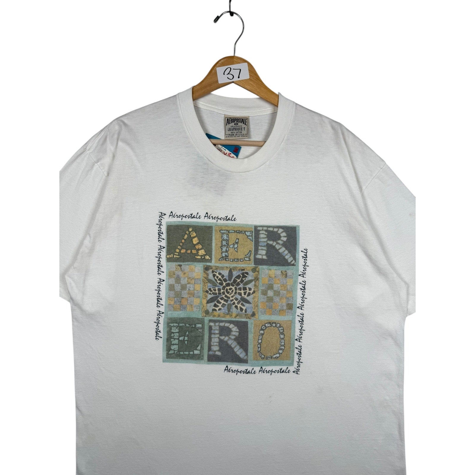 Vintage Aeropostale AERO Block T-Shirt