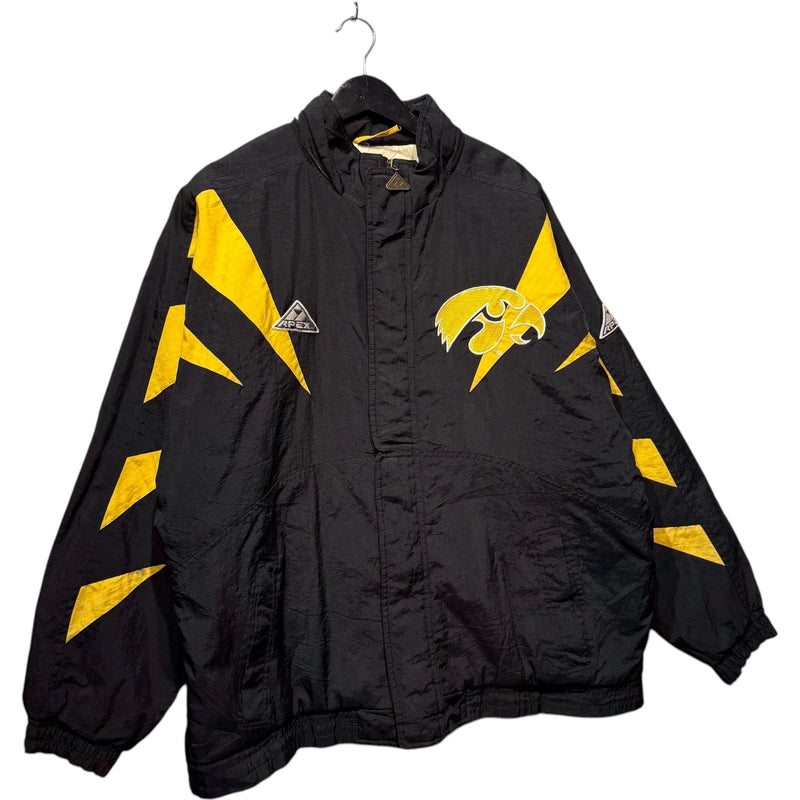 Vintage University Of Iowa Hawkeyes Logo Puffer Jacket