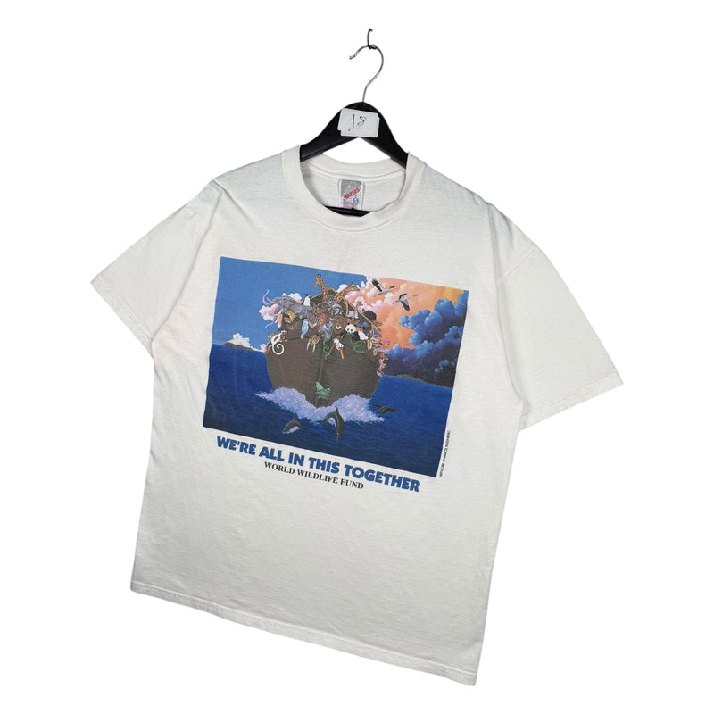 Vintage World Wildlife Fund Animal Graphic T-Shirt