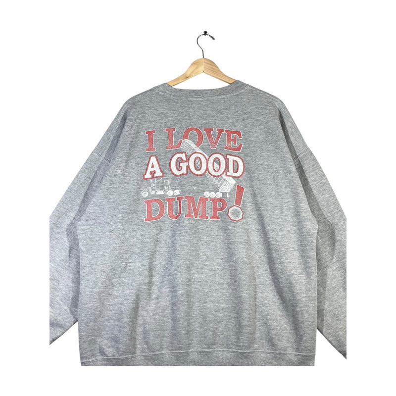 Vintage Gildan MCT I Love A Good Dump Sweatshirt