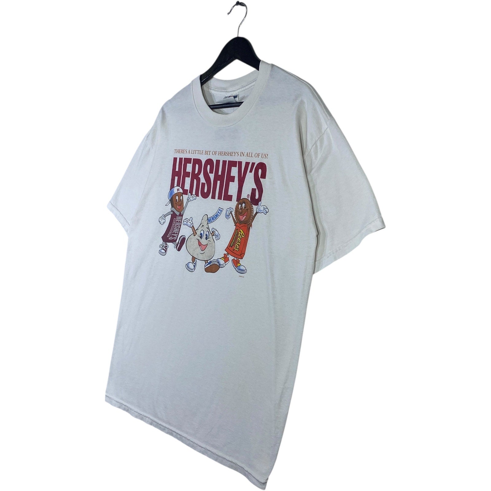 Vintage Hershey's Chocolate Graphic Print T-Shirt