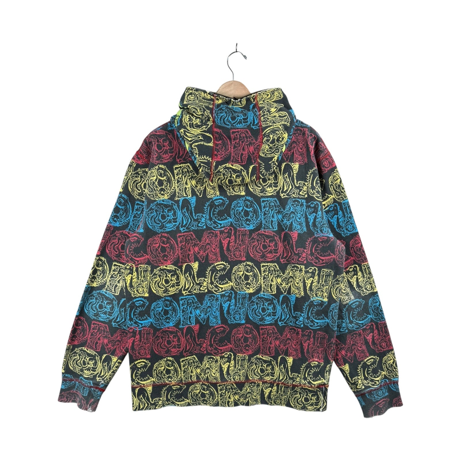 Vintage Volcom Full Zip Face Mask Hoodie