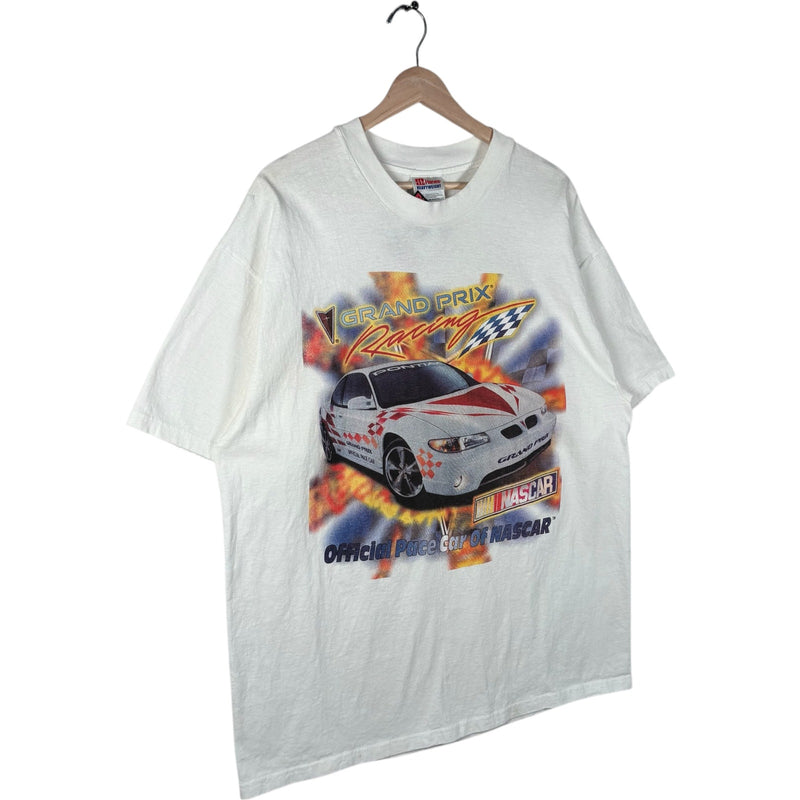 Vintage Pontiac Grand Prix Racing Double Sided NASCAR Tee